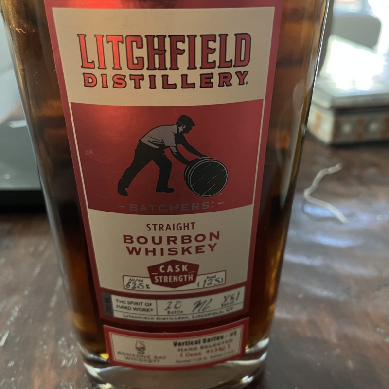 Litchfield Distillery Cask Strength 125 proof