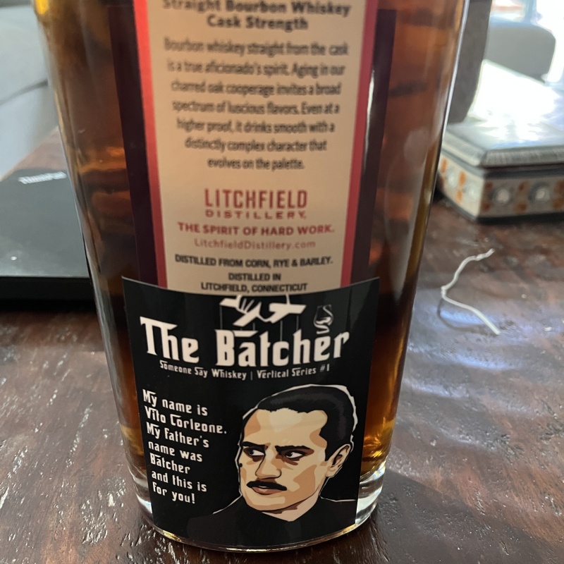 Litchfield Distillery Cask Strength 125 proof