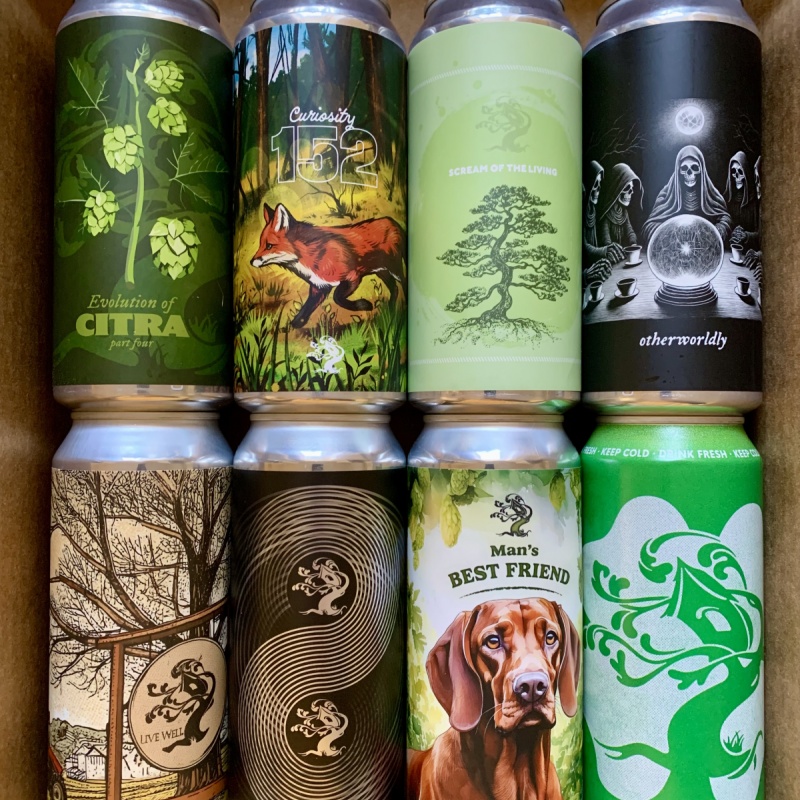 Tree House 8pk Otherworldly, C152, Evolution Of Citra, Scream Of The Living, Man’s Best Friend, Batch 8000, Lucky Day, Monson 10th Anniversary