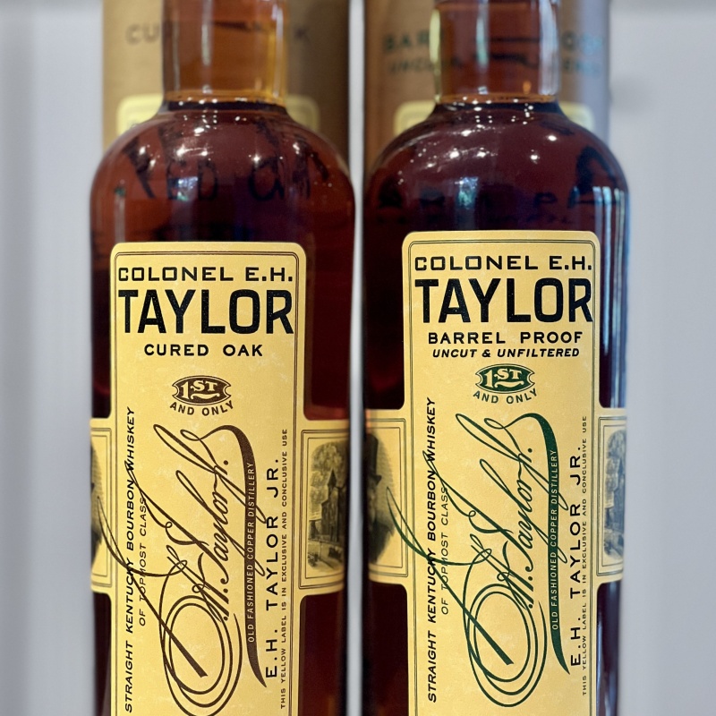 EH Taylor Cured Oak (2026) &EH Taylor Barrel Proof(B14)