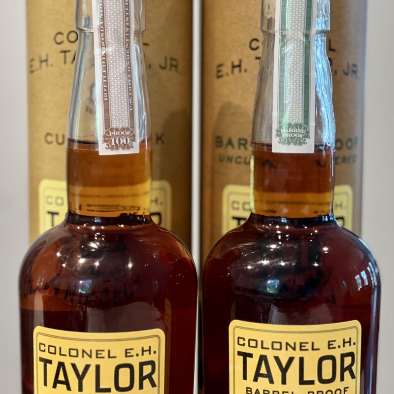 EH Taylor Cured Oak (2026) &EH Taylor Barrel Proof(B14)