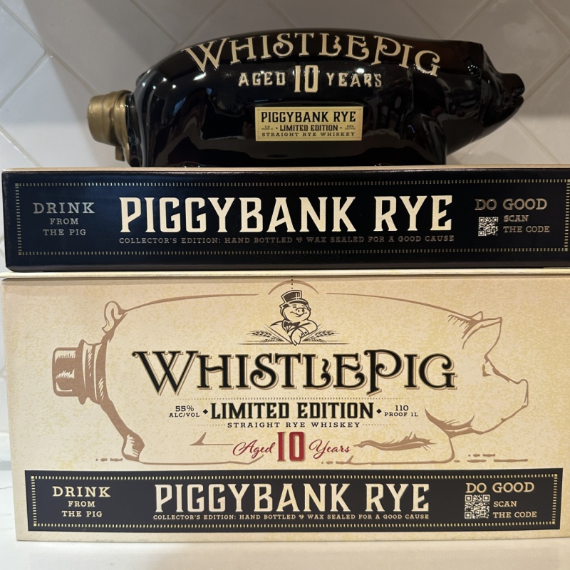 Whistle Pig PiggyBank Rye - 10 years