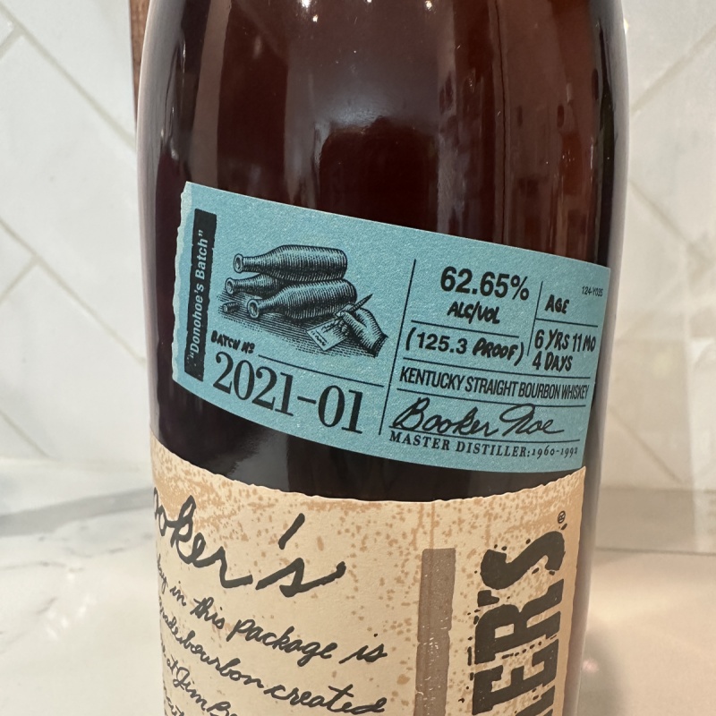 Booker "Donahue Batch" 2021-01 (Jim Beam)