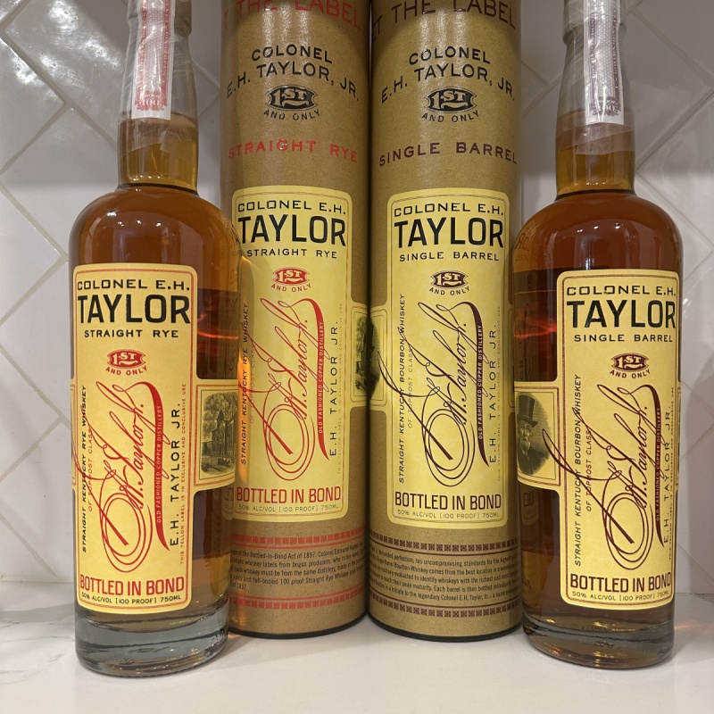 EH Taylor Straight Rye & Single Barrel