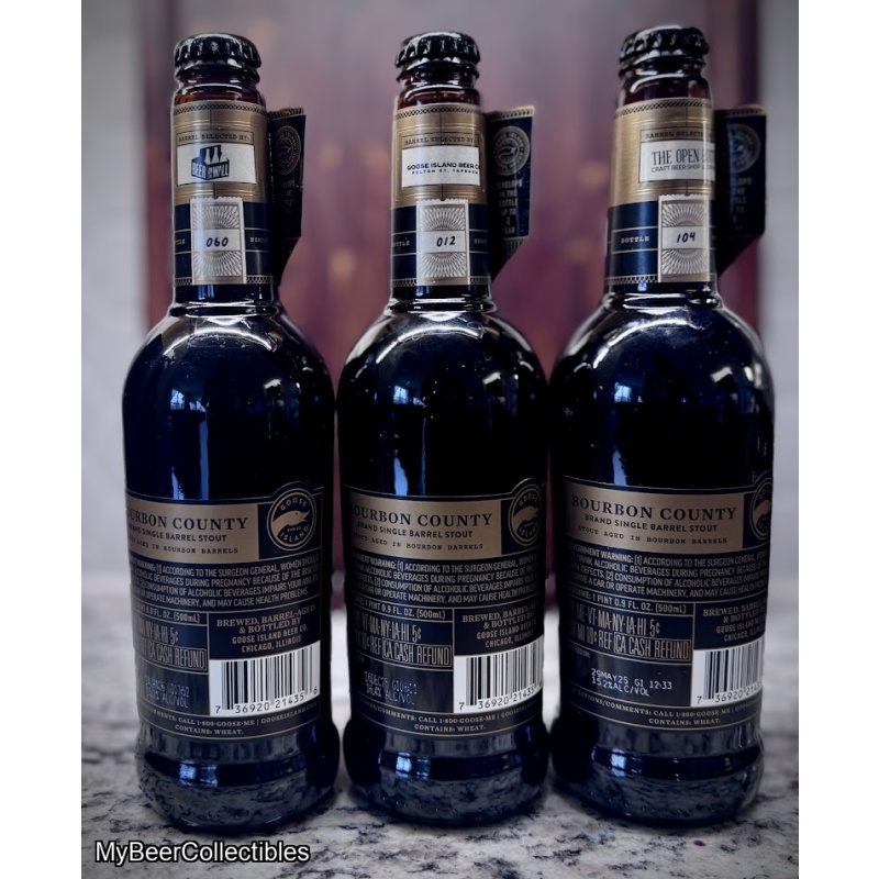Goose Island | Bourbon County Brand Stout | Single Barrel | The Open Bottle Pick - 16 Year Weller