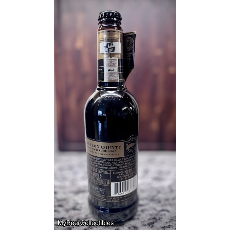 Goose Island | Bourbon County Brand Stout | Single Barrel | Goose Island Tap Room - 11 Year Old Forester Birthday Bourbon