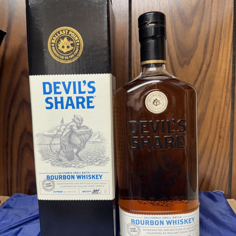 Ballast Point Devil’s Share Bourbon Whiskey