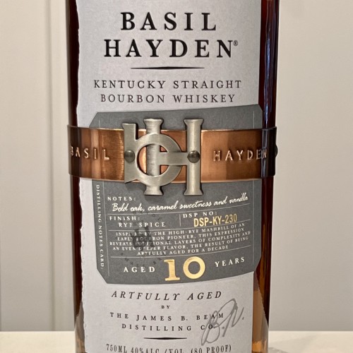 Basil Hayden Aged 10 Years Bourbon