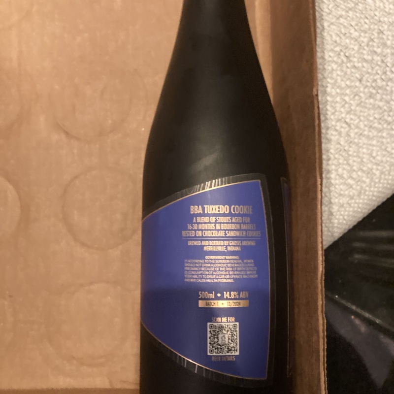 Gnosis - BA Tuxedo Cookie - Free Shipping