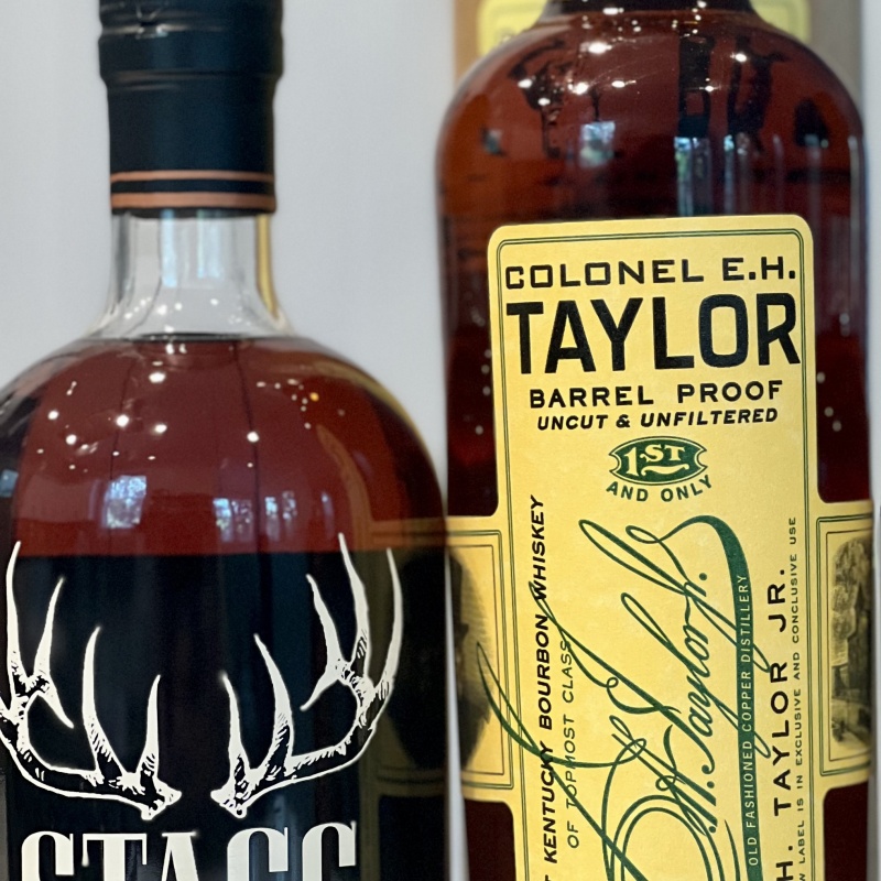 EH Taylor Barrel Proof(B15)& Stagg 26B