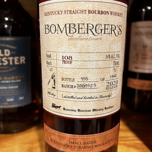 2020 Bombergers Declaration Bourbon
