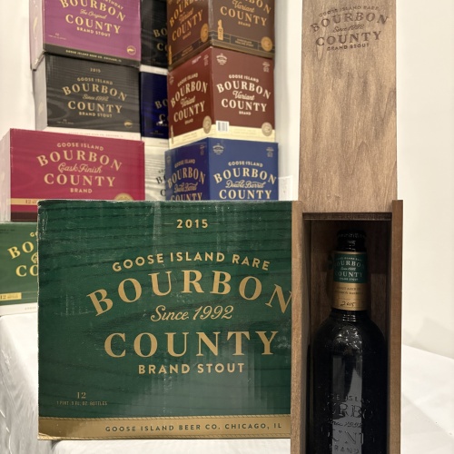 Aged 2 Years in 35yr Heaven Hill Barrels Goose Island Bourbon County - Rare (2015)