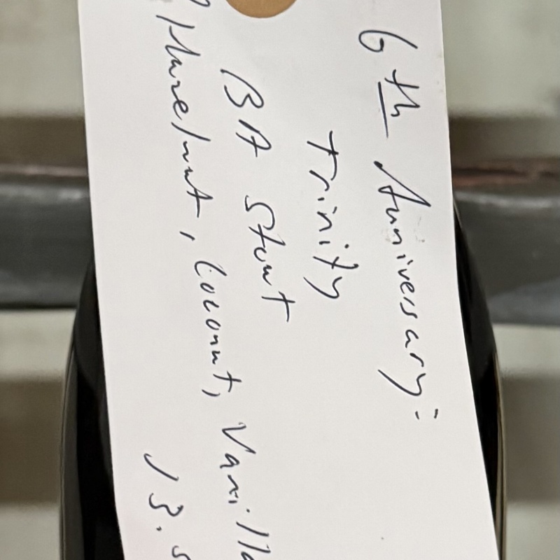 Fidens 6th Anniversary Trinity BA Stout