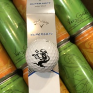 Tree House Logo Golf Ball Tewksbury Callaway Supersoft