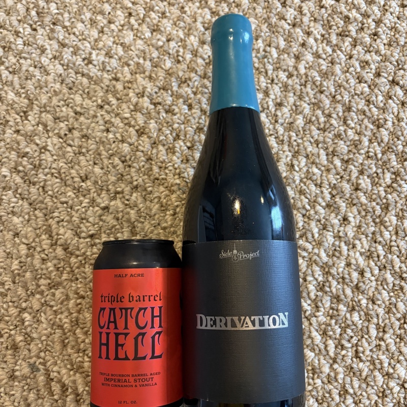 Side Project Derivation 20 + Half Acre Triple Barrel Catch Hell (2026)