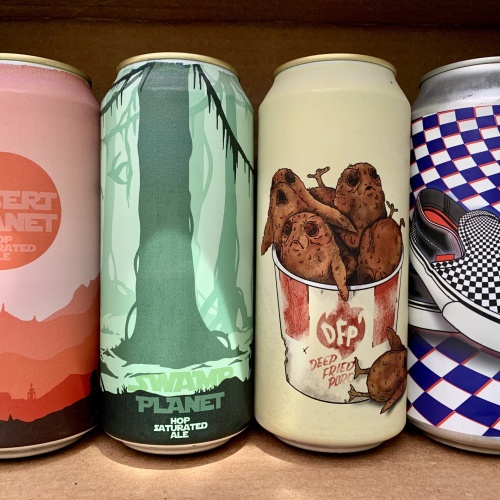 RAR 4pk Deep Fried Porg, Desert Planet, Swamp Planet, Slip Ons