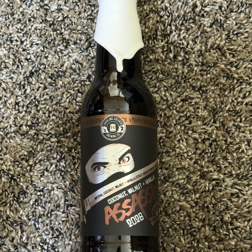 2026 Toppling Goliath Assassin Coconut Walnut Vanilla (CWV) Barrel-Aged