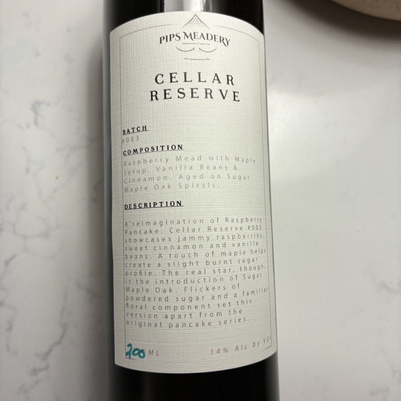 Pips - Cellar Reserve 003 - Free Shipping