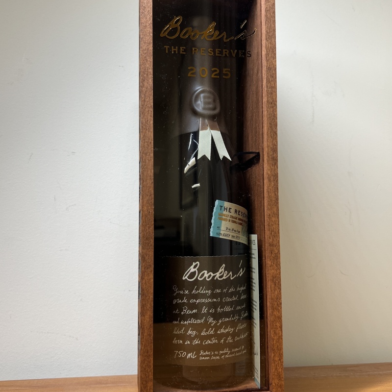 Booker / Booker's THE RESERVES 2025 - Finished in Tequila Barrels - 123.3 Proof