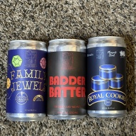 3x Different Cans Pulpit Rock Brewing Company Family Jewels, Badder Batter, Royal Cookies
