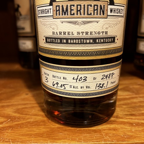 Old Carter American Whiskey Batch 3