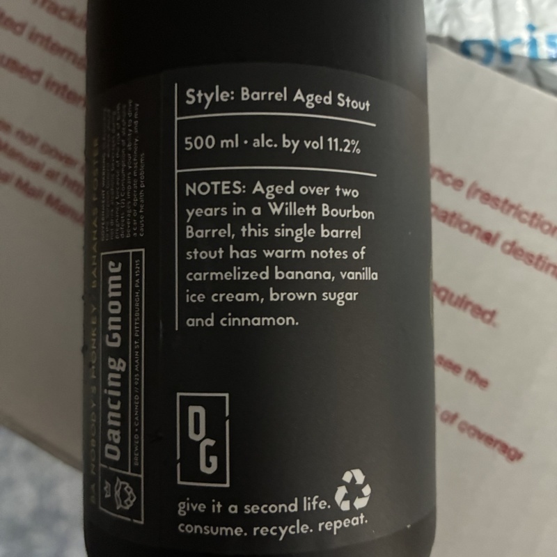 BA Barrel of Monkeys - Bananas Foster - Free Shipping