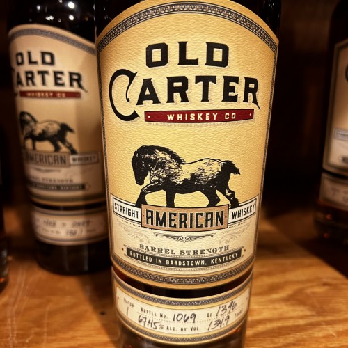 Old Carter American Whiskey Batch 1
