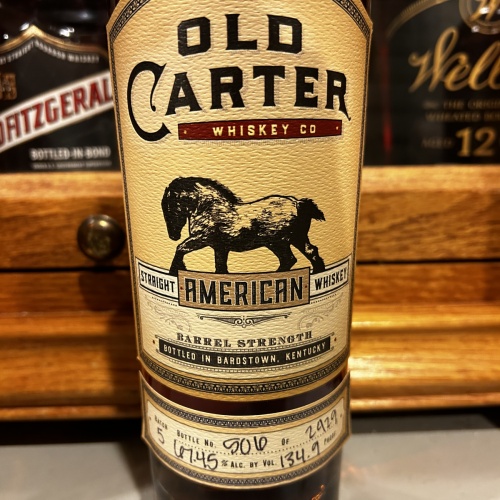 Old Carter American Whiskey Batch 5