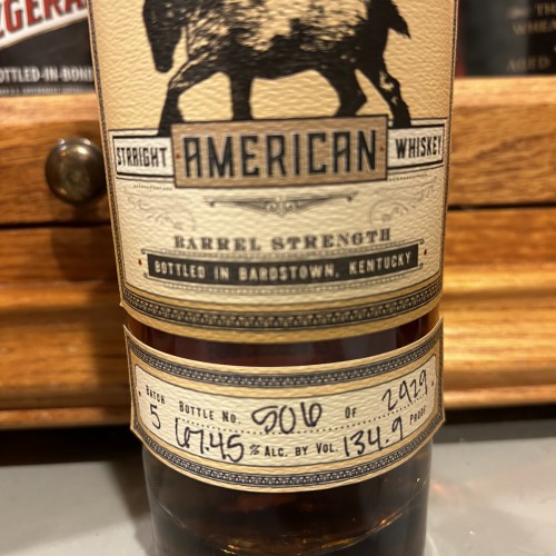 Old Carter American Whiskey Batch 5