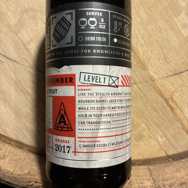 Bottle Logic - Darkstar Nov. B1 - Free Shipping