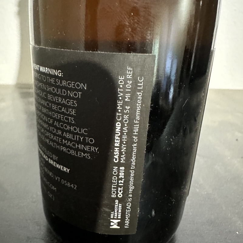 2018 Hill Farmstead Flora Cherry