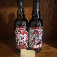 Surly Darkness 2 bottles 16, 17