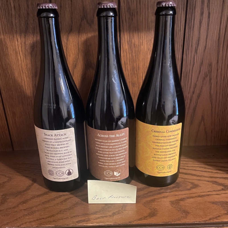 Cigar City 3 Bottle Set