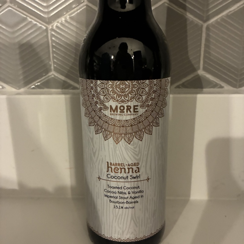 More - Coconut Swirl Henna - Free Shipping