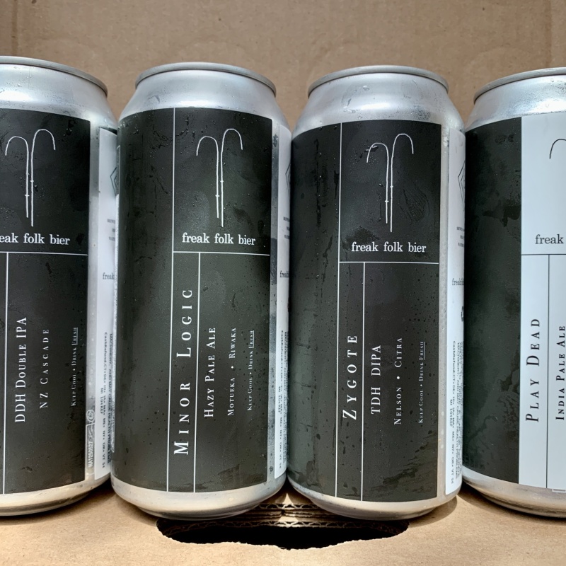 Freak Folk 4pk Minor Logic, Zygote, Play Dead, Yodel