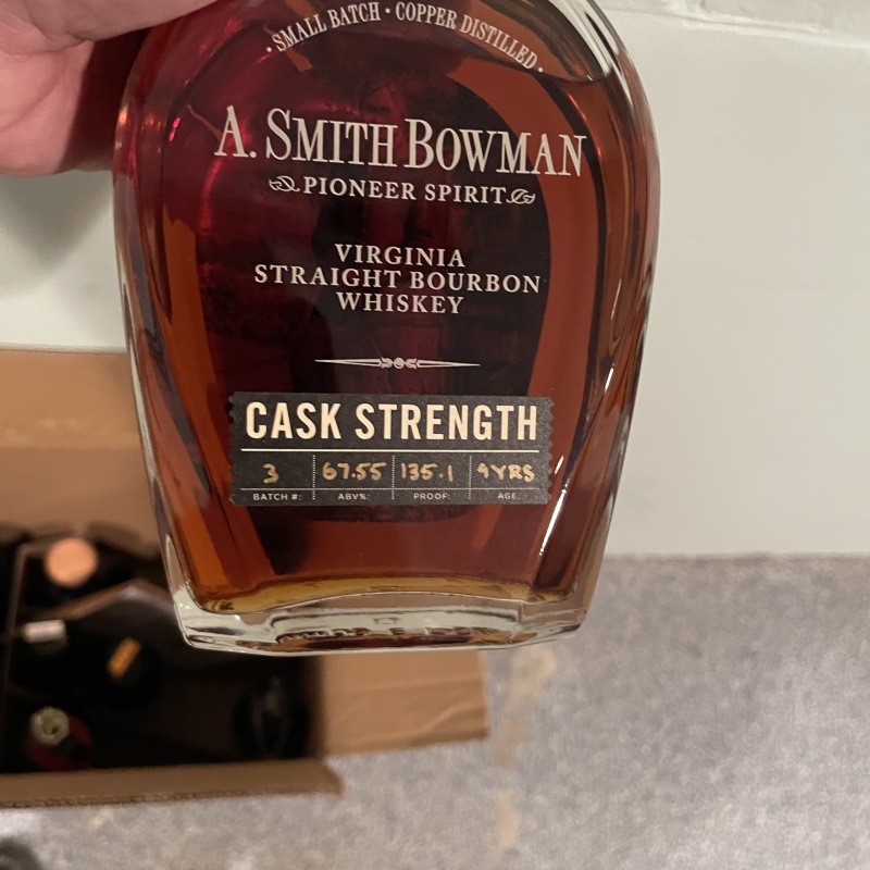 Issac Bowman cask strength