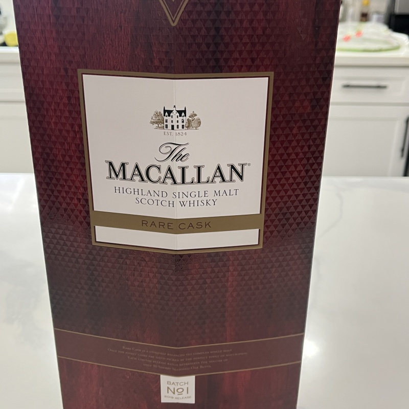 Macallan Rare Cask 2019