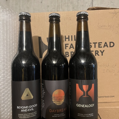 Hill Farmstead - Stout Trio - Beyond Good Evil, Daybreak +