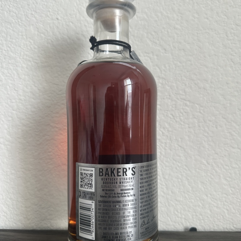 Baker's 13 years Single Barrel