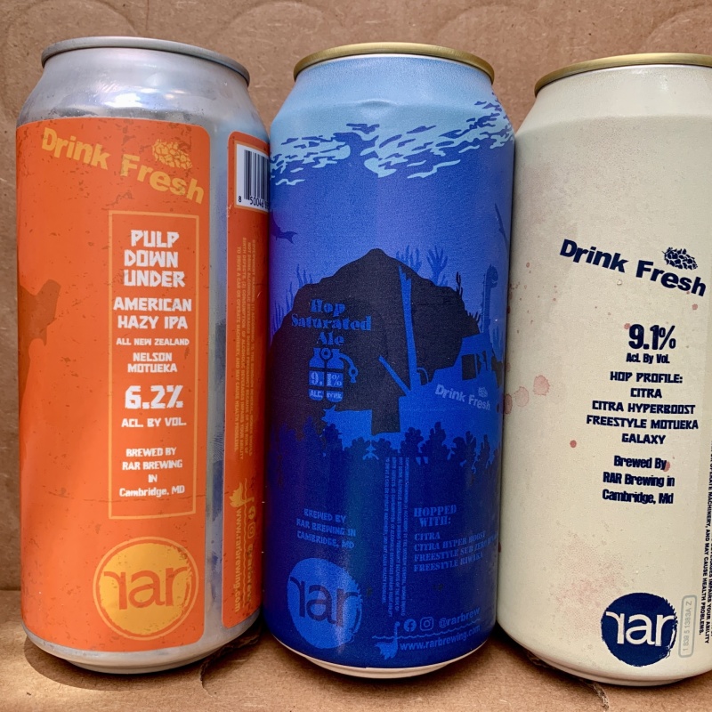 RAR Pulp Down Under, Amity Island Charters, Hop Chum