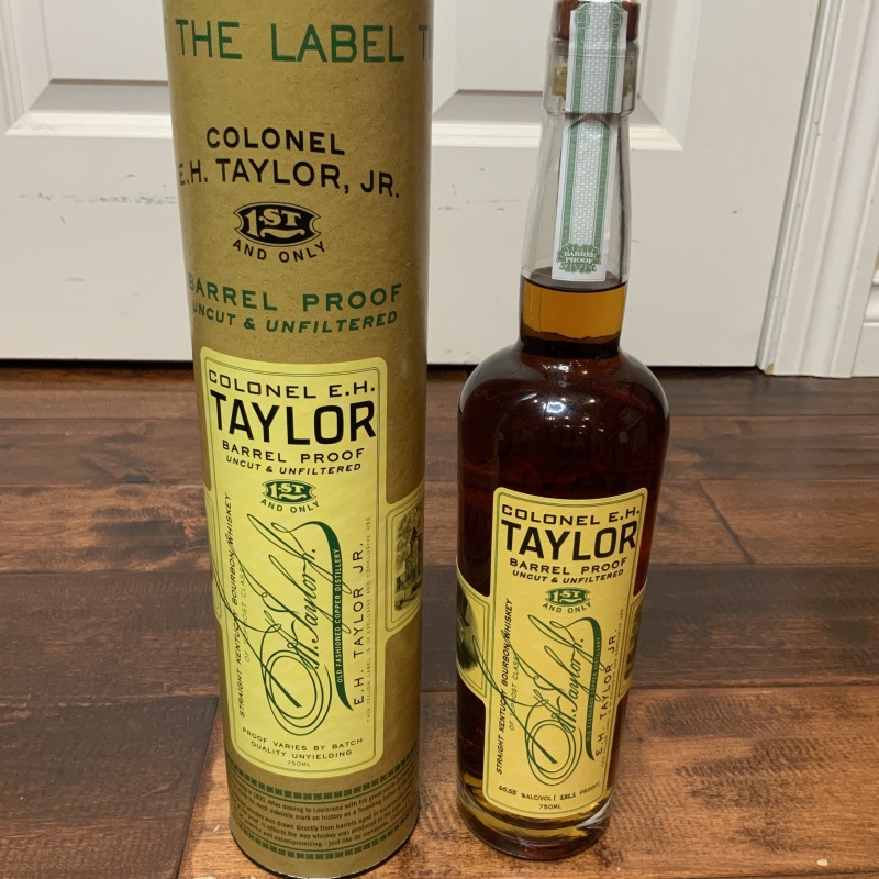 Colonel E.H. Taylor Barrel Proof Kentucky Straight Bourbon Whiskey Batch 12 2023 131.1, Free Shipping!