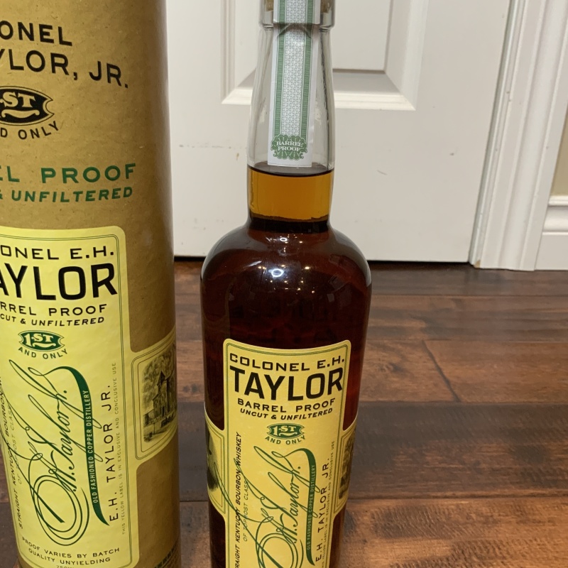 Colonel E.H. Taylor Barrel Proof Kentucky Straight Bourbon Whiskey Batch 12 2023 131.1, Free Shipping!