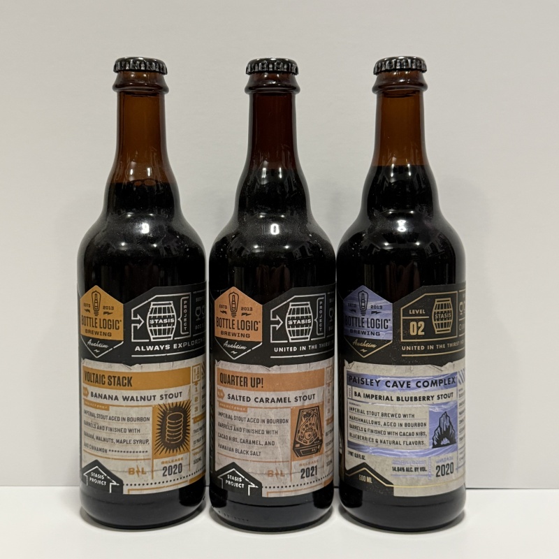 Bottle Logic 3 bottle lot