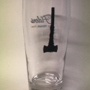 FIDENS BREWING AXE GLASS