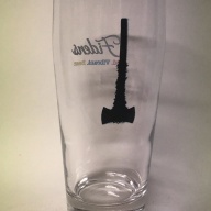 FIDENS BREWING AXE GLASS
