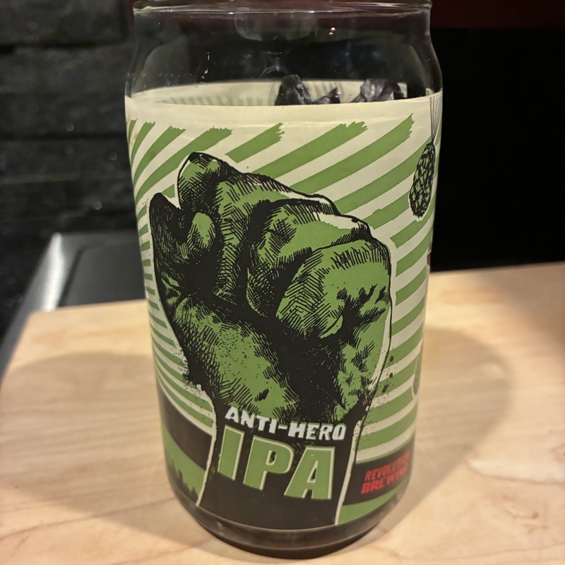 Revolution - Anti-Hero IPA Glass - Free Shipping