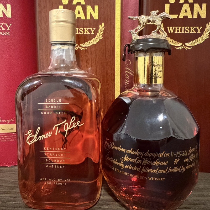 Elmer T Lee and Blanton Gold