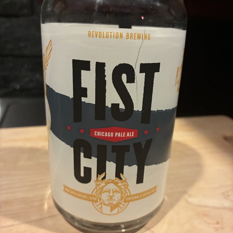 Revolution Fist City Glass