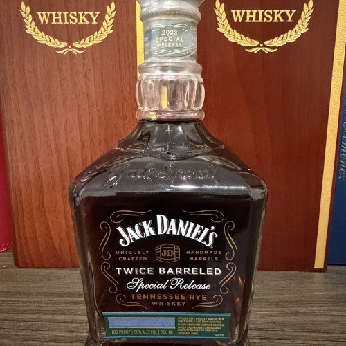 Jack Daniel 2023 Special Release Twice Barreled Tennessee Rye
