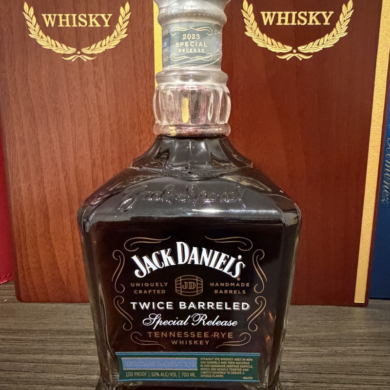 Jack Daniel 2023 Special Release Twice Barreled Tennessee Rye